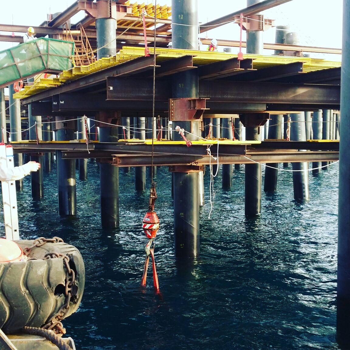 Installation of CP system @ Shuaiba Oil Pier – KNPC: (2011)